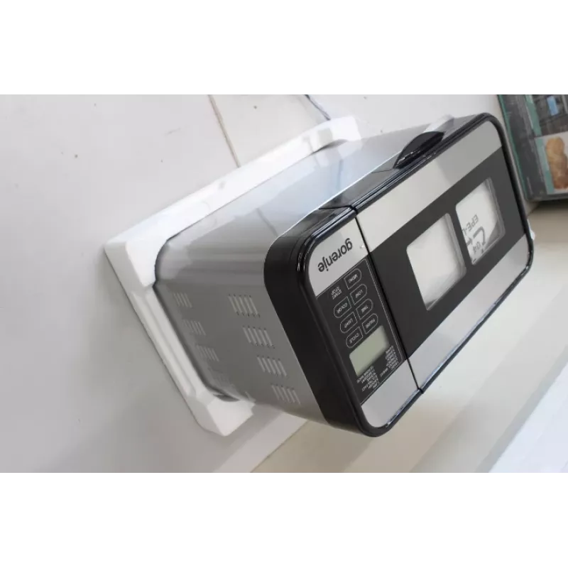 Leivaküpsetaja Gorenje BM1400E — 815 W, 12 programmi, LCD, roostevaba teras, 1400 g päts, kahekordne küpsetusvorm
