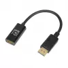 DisplayPort-HDMI-kaabliadapter IBOX iadp4k — DisplayPort (isa) HDMI-le (ema), sirged pistikud, 4K tugi, hõbedane