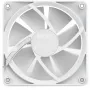 NZXT korpuse ventilaator F120 RGB 120 mm valge, 4-kontaktiline, 1800 p/min, 50,18 CFM, 18 LED-iga
