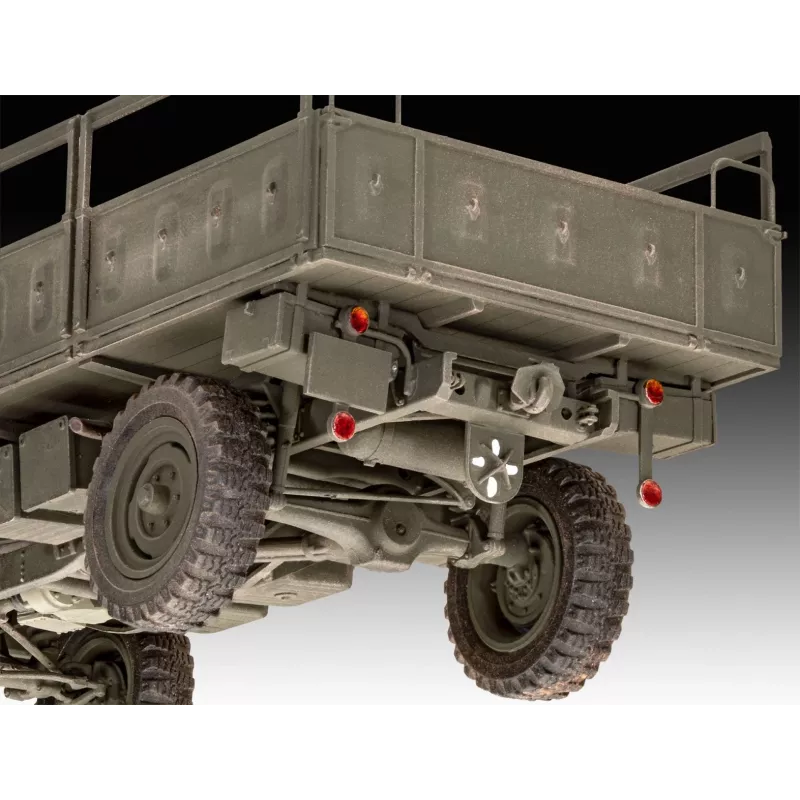 Plastikmudel sõiduk UNIMOG 404 S 1/35