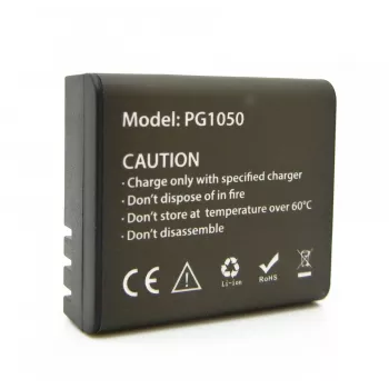 GoXtreme 1050mAh 3.7 V aku mudelitele Rallye, Endurance, Discovery ja Pioneer