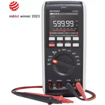 VOLTCRAFT VC891 käsimultimeeter digitaalne andmesalvesti CAT III 1000 V, CAT IV 600 V Ekraan (lugemeid): 60000 (VC-12884330)