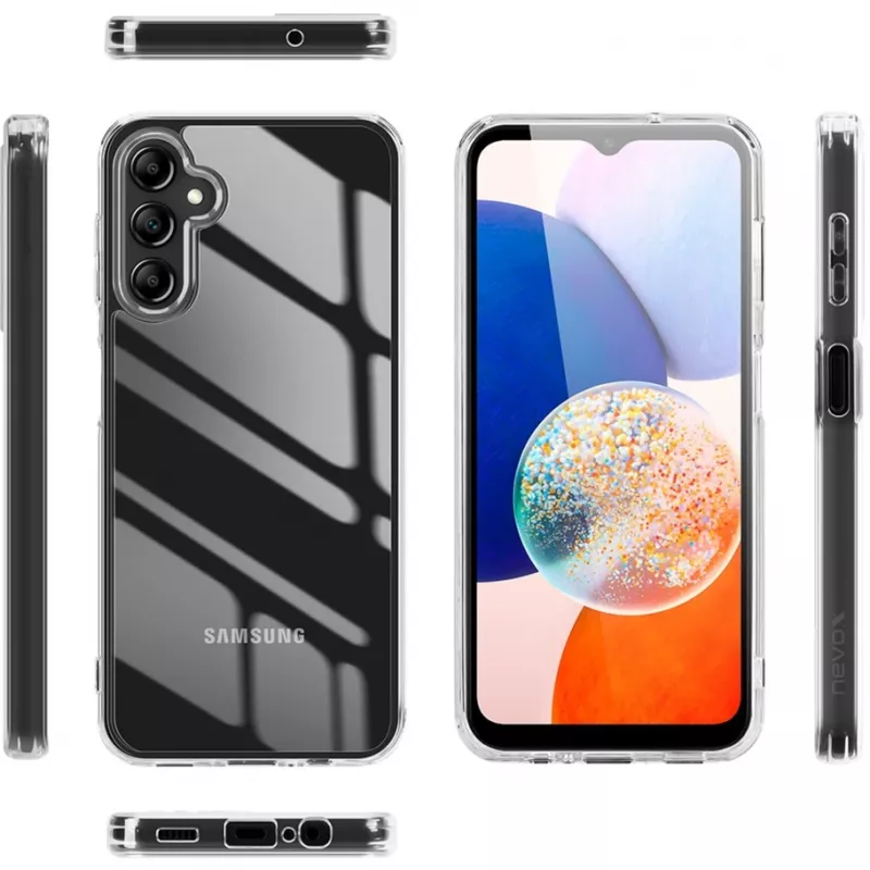 StyleShell SHOCKFlex, läbipaistev telefoniümbris, Samsung Galaxy A15 5G / A15 4G