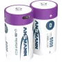 1314-0005 liitium-ioon laetavad patareid Mono D suurus 6000 min. 5400 mAh karbis 2 tk - Aku - Mono