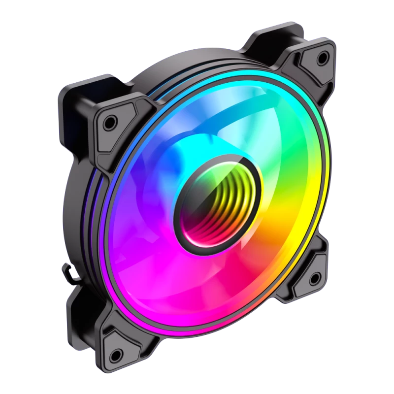 Gamemax | Korpusventilaator | DUAL RING INFINITY | Must
