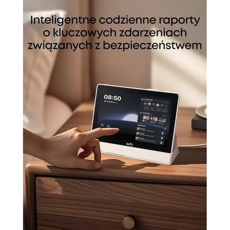 Kodu turvaassistent Anker Eufy T87A03W1 nutiseade must/valge