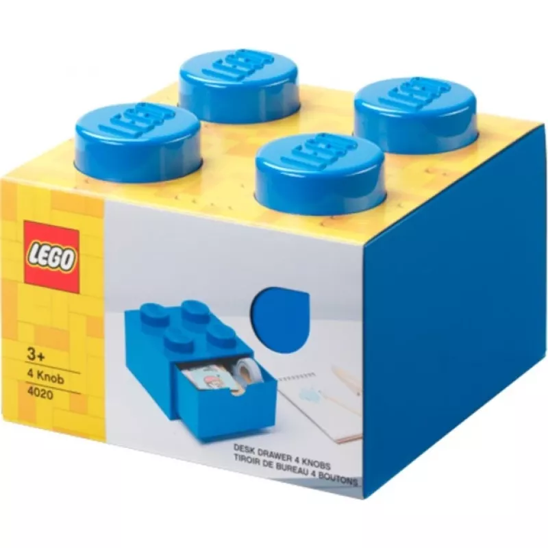 LEGO lauasahtel 4, hoiukarp sinine, naastud