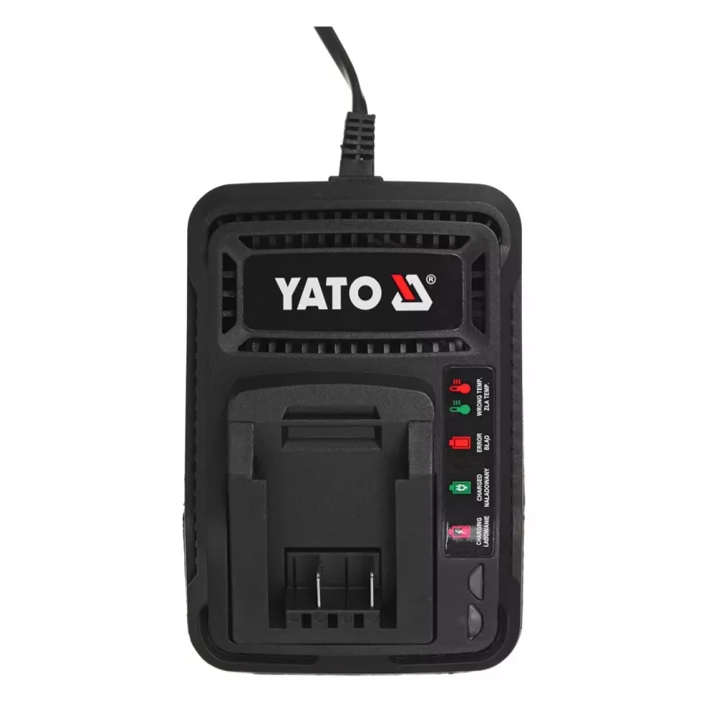 Nurklihvija YATO YT-82826, 18V Li-Ion 2Ah, 125 mm ketas, 10000 p/min, M14 keere, tööriistavaba reguleeritav kaitse