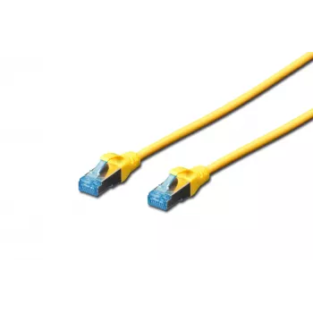 Võrgukaabel DIGITUS CAT 5e SF/UTP, 3 m, RJ-45 isane RJ-45 isasele, kollane