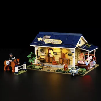 Lumibricks Pferdestall, konstruktsioonimänguasi