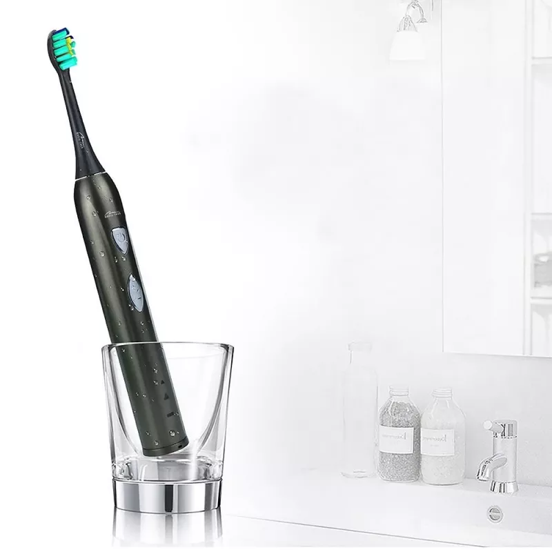Hambahari Media-Tech SONIC WAVECLEAN täiskasvanutele pruun