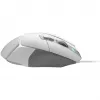 Mängurihiire komplekt Logitech G G502 X koos G240 kõva mängurihiirematiga — paremakäeline, optiline 25600 DPI, USB Type-A, 13 nuppu, valge