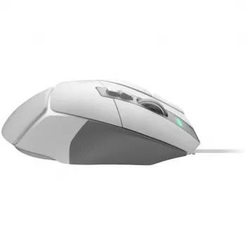 Mängurihiire komplekt Logitech G G502 X koos G240 kõva mängurihiirematiga — paremakäeline, optiline 25600 DPI, USB Type-A, 13 nuppu, valge