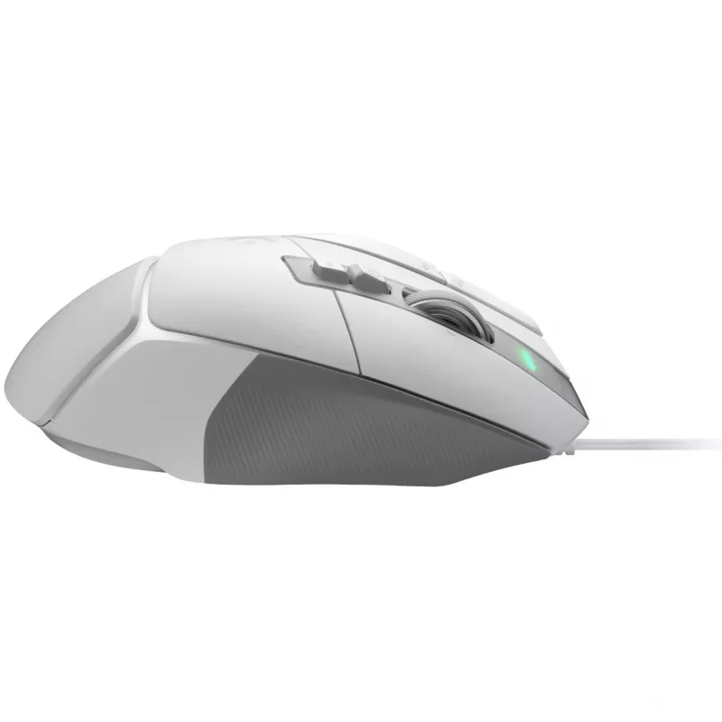 Mängurihiire komplekt Logitech G G502 X koos G240 kõva mängurihiirematiga — paremakäeline, optiline 25600 DPI, USB Type-A, 13 nuppu, valge