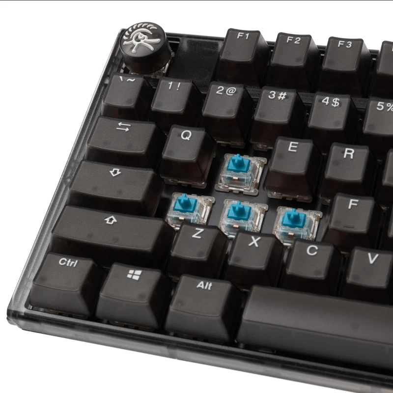 Ducky One 3 Aura TKL klaviatuur mängimiseks USB QWERTY US International must