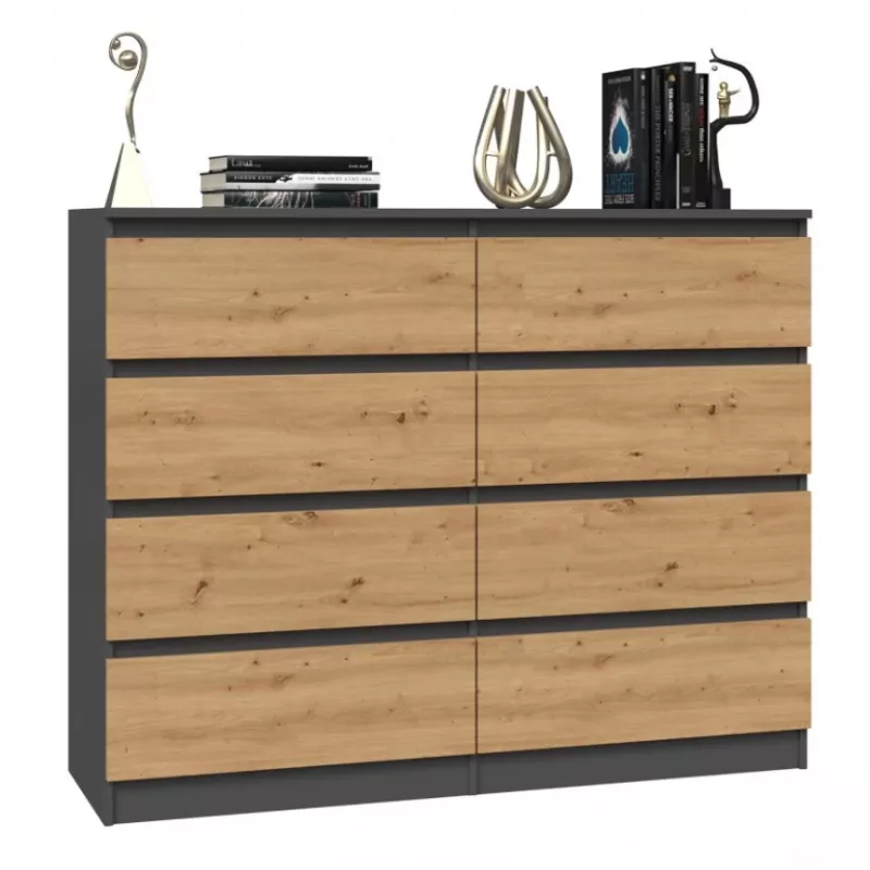 Topeshop M8 120 ANT/ART KPL kummut