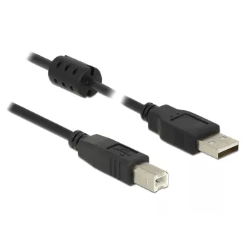 USB-kaabel DeLOCK 2 m USB 2.0-A USB 2.0-B Must