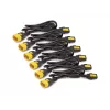 Toitekaabel APC AP8704S-WW Must 1,2 m C13 C14 pistik