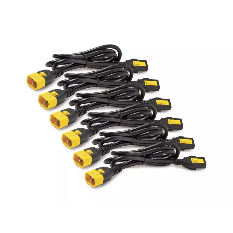 Toitekaabel APC AP8704S-WW Must 1,2 m C13 C14 pistik