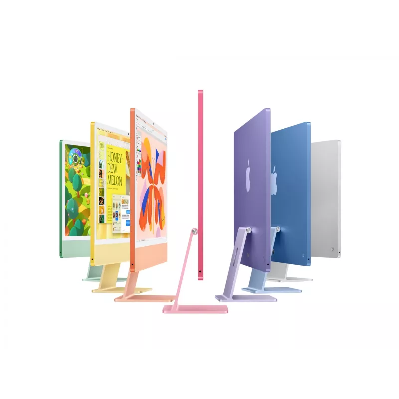 iMac 24 tolli: M4 10/10, 24 GB, 512 GB SSD – hõbedane