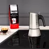 Moka pot BIALETTI Venus box 0,1 L roostevaba teras, 2 tassi, polüpropüleenist käepide