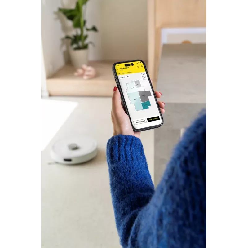 KARCHER RVC 3 Comfort Extra puhastusrobot koos baasjaamaga