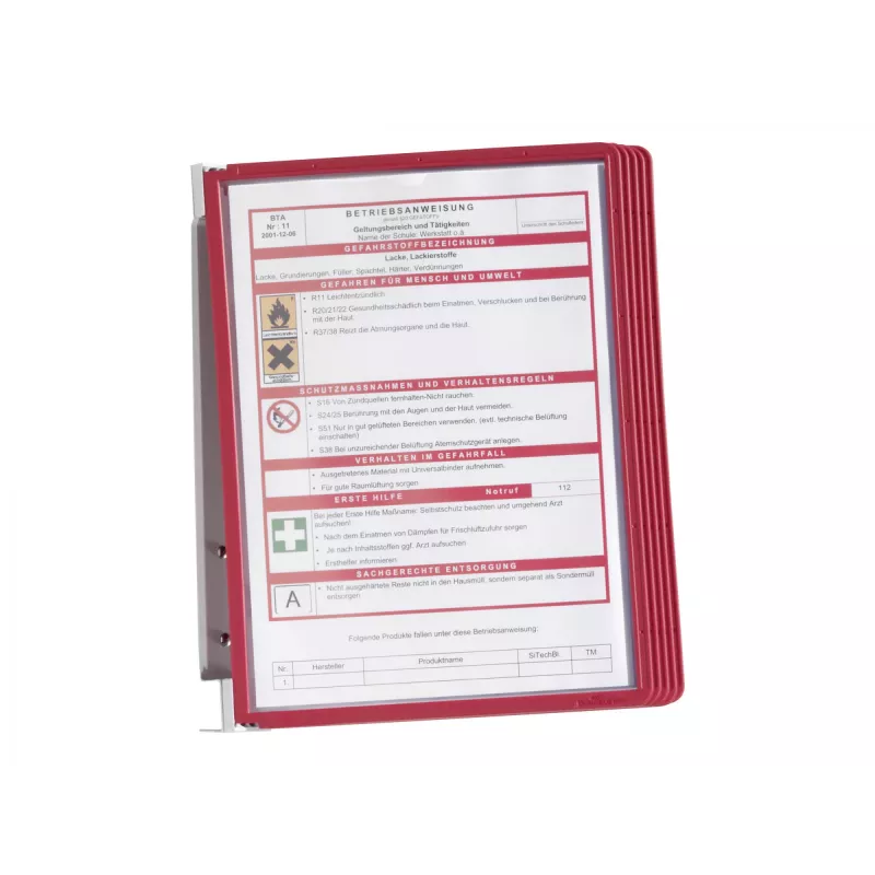 Dokumendikuvamiskarussell portree A4 Durable 5551-03