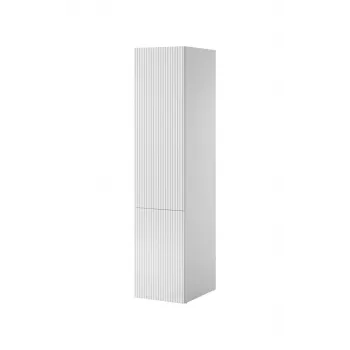 Riidekapp cama meble PAFOS 1D 45x55.5x198.5 cm valge matt, 4 riiulit