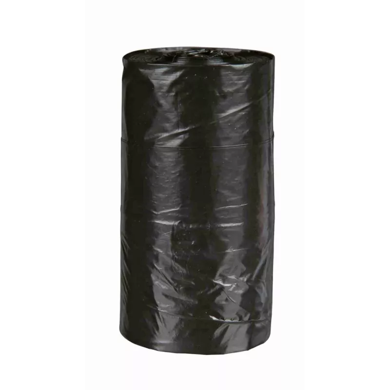 Koerakakakotid Trixie Poop Bags 2332, plastist, mustad, 4 rulli × 20 tk (80 kotti)