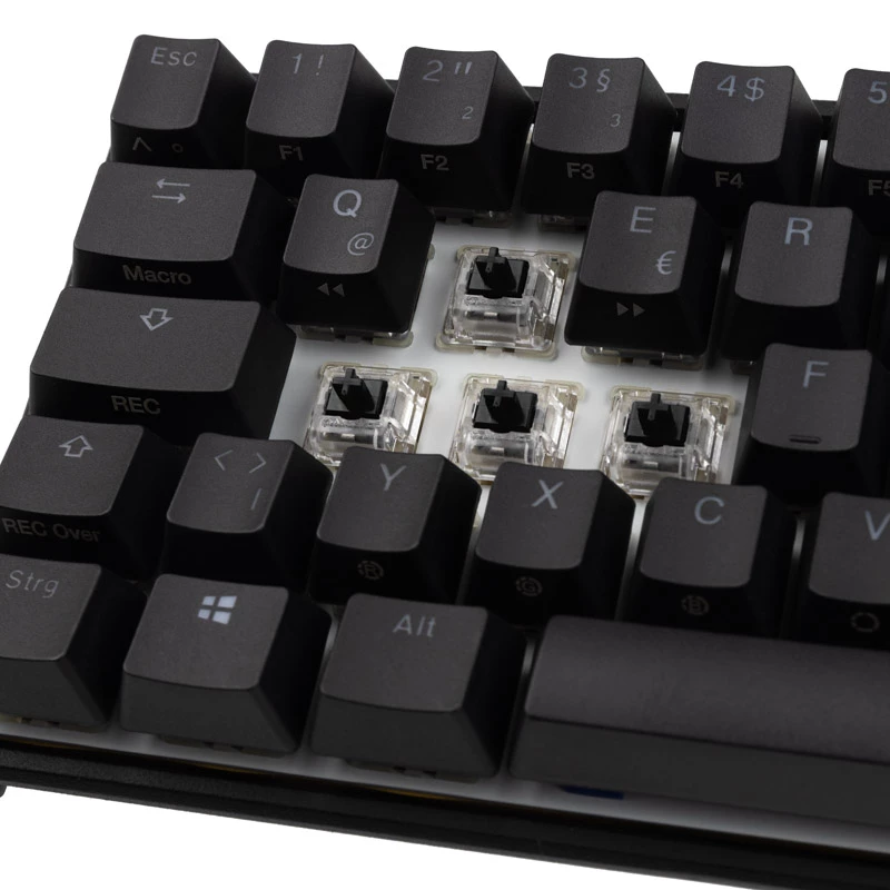 Ducky Mecha Pro SF klaviatuur mänguritele USB saksa must