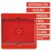 JUNG 561 GL RT - Rot - Thermoplast - 71 mm - 71 mm - 1 Stück(e)