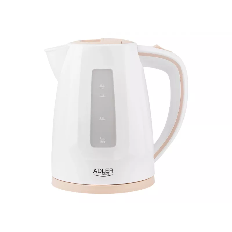 Elektriline veekeetja Adler AD 1264 1,7 L 2200 W Sarapuupähkel Valge
