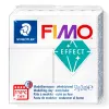 Modeling clay FIMO effect Valge translucent 8010-014 — translucent Valge effect, soft polymer clay, 57 g block