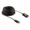 USB-kaabel DeLOCK 82446 USB 2.0 10 m must