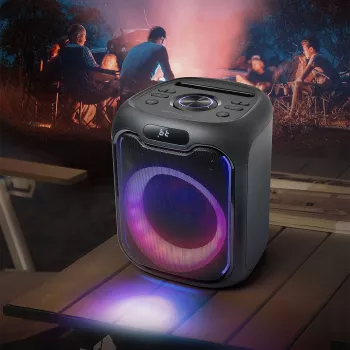 Muse M-1803 DJ kaasaskantav/peokõlar Must 150 W