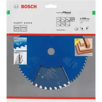 Ümmargune saeleht Bosch 2 608 644 048 19 cm 1 tk