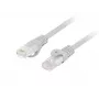 LANBERG võrgukaabel Cat6 U/UTP RJ-45 kuni RJ-45 2 m hall