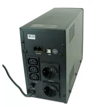Gembird EG-UPS-033 katkematu toiteallikas (UPS) Line-Interactive 1200 VA 720 W 3 AC-pistikupesa