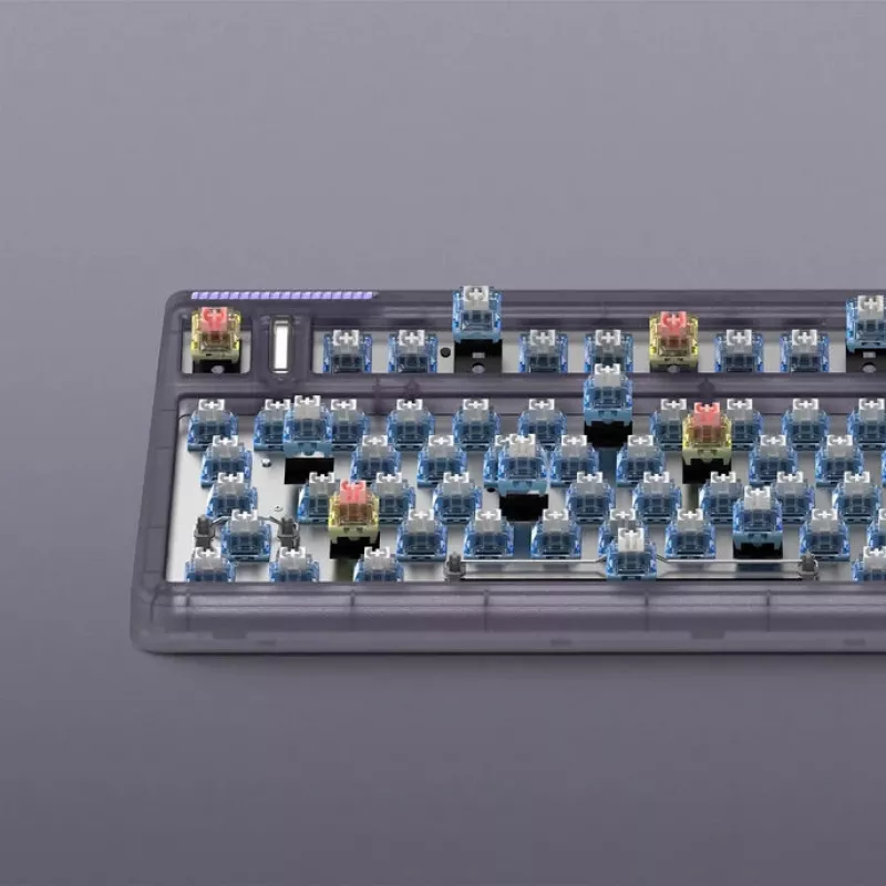 IQUNIX F97 Lavandin juhtmevaba mänguklaviatuur, RGB, MX Red lülitid, US
