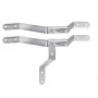 Extralink K250 postikinnitusklamber, 250 mm, M8 klambritega, terasest, galvaniseeritud