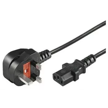 Microconnect PE090420 toitekaabel must 2 m BS 1363 C13 pistmik