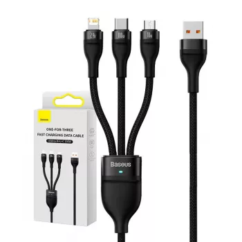 USB-kaabel Baseus SUP0003351 1,2 m USB A USB C/Micro USB-A/Lightning Must