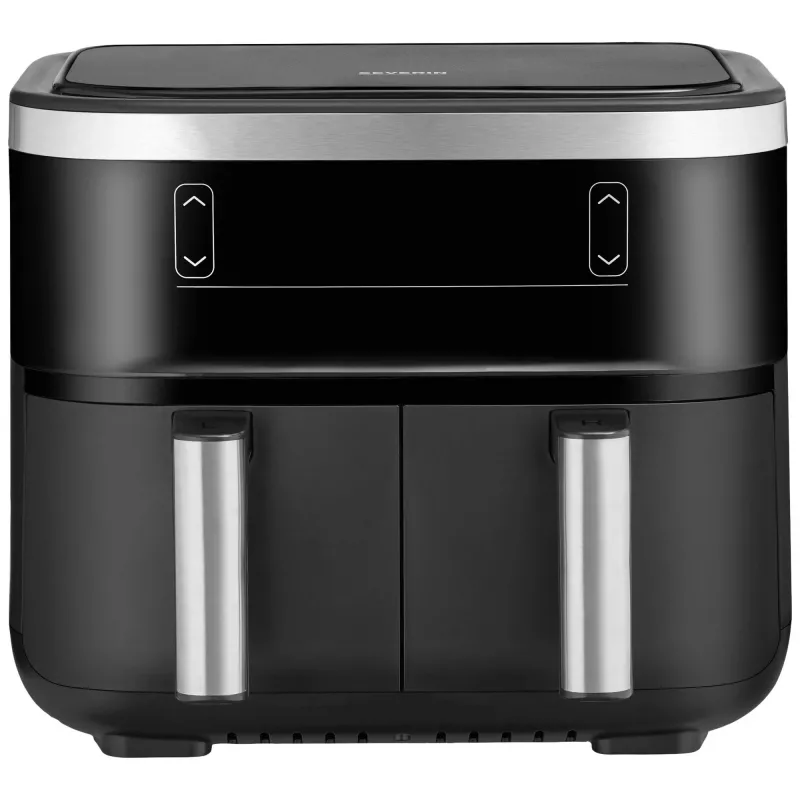 Kuumaõhufritüür Severin FR 2453 Double 3,25 L 2850 W Must Hõbedane
