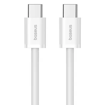 Baseus Superior USB C to USB C andmekaabel 2 m 30 W valge