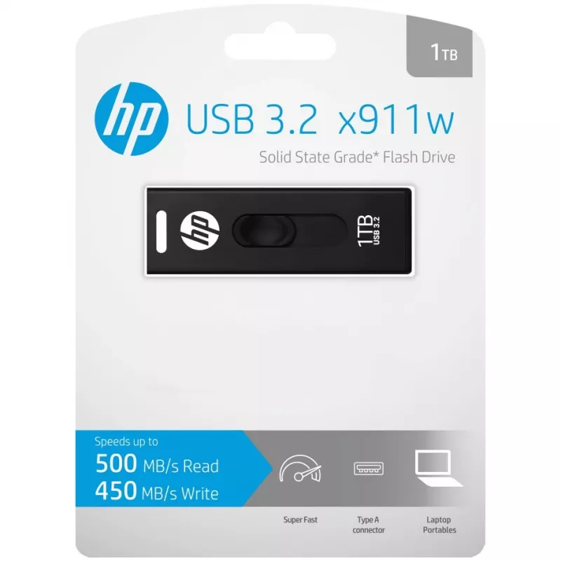 Mälupulk 1TB HP USB 3.2 USB HPFD911W-1TB