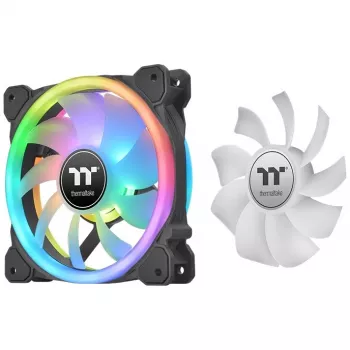 Thermaltake SWAFAN 14 RGB ventilaator, 14 cm, must, 500–2000 RPM