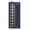 PLANET ISW-1600T võrgulüliti, haldamata, Fast Ethernet (10/100), sinine