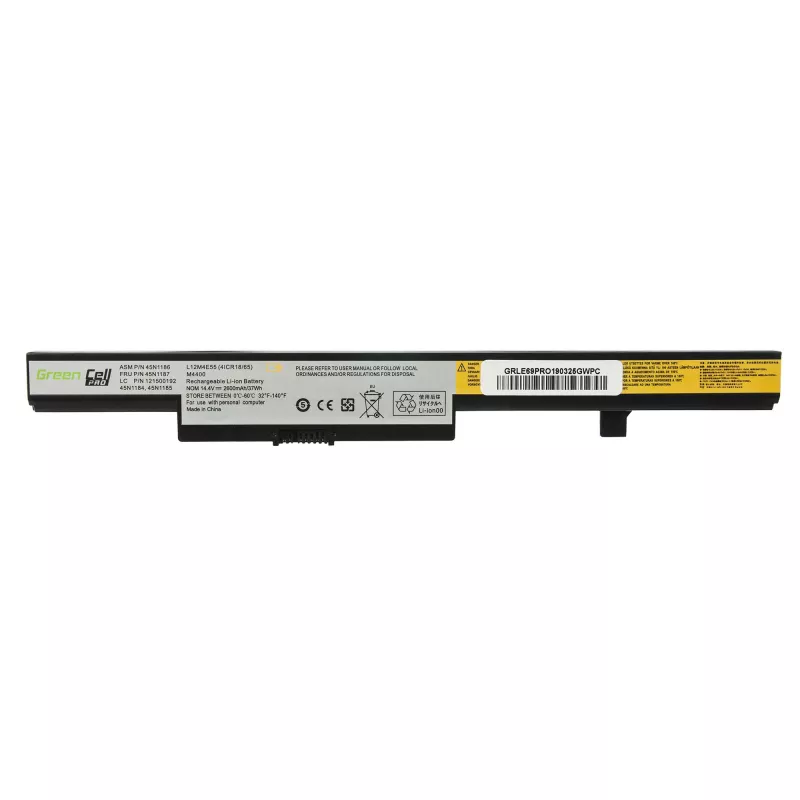 Green Cell PRO L13L4A01 L13M4A01 L13S4A01 Lenovo B50 B50-30 B50-45 B50-70 B50-80 B51-80 E50-80 jaoks