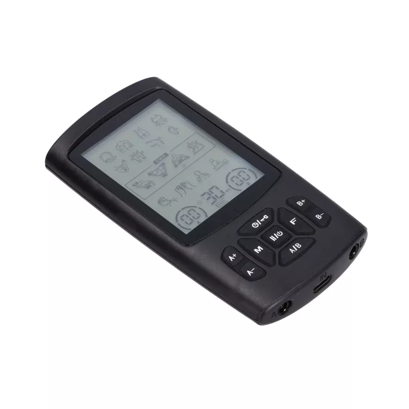 TENS/EMS elektrostimulaator Extralink Vital+ Essential — 2 režiimi, 20 intensiivsustaset