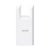 Võrgu repiiter TENDA T10 2.4 GHz Wi‑Fi 4, 300 Mbps, 2 välist antenni, 1x RJ-45, valge